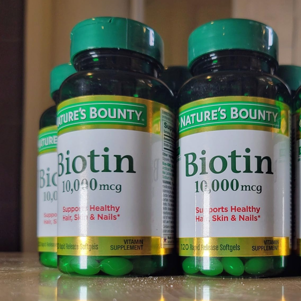 Nature Bounty Biotin -10000 mcg (120 softgel)